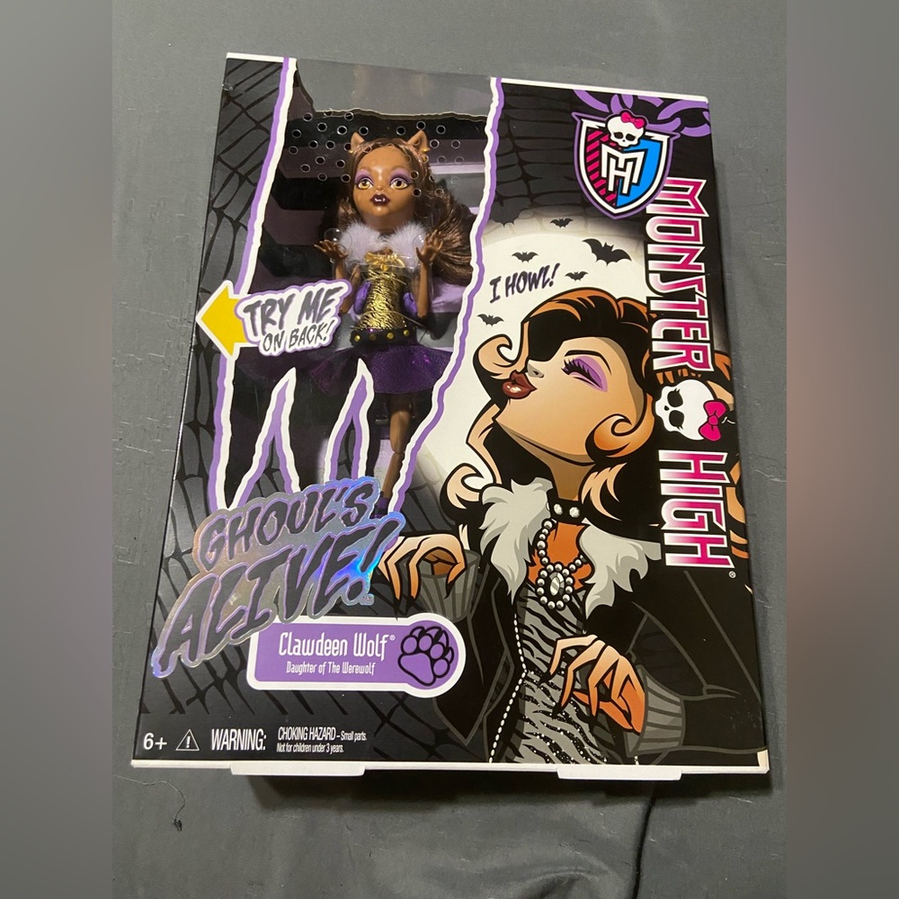 Monster High Ghouls Alive Clawdeen